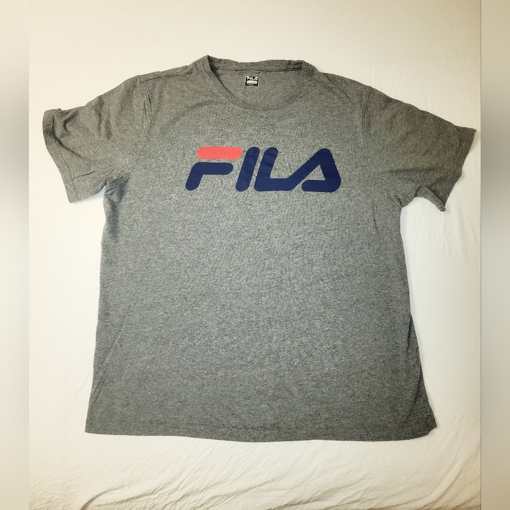 FILA Men's T-Shirt Size XL Gray